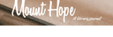 Mount Hope Magazine