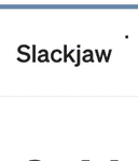 Slackjaw
