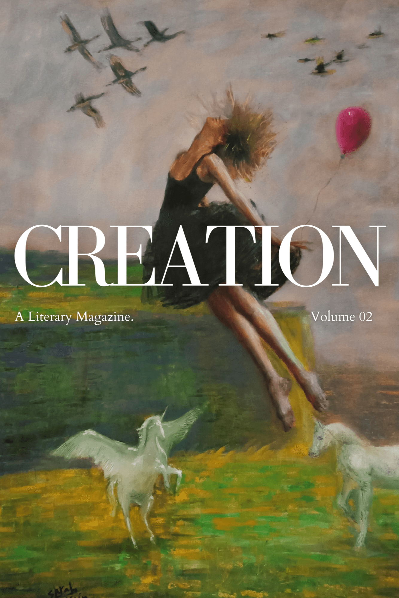 Logo of Creation Magazine literary magazine
