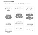 digital vestiges