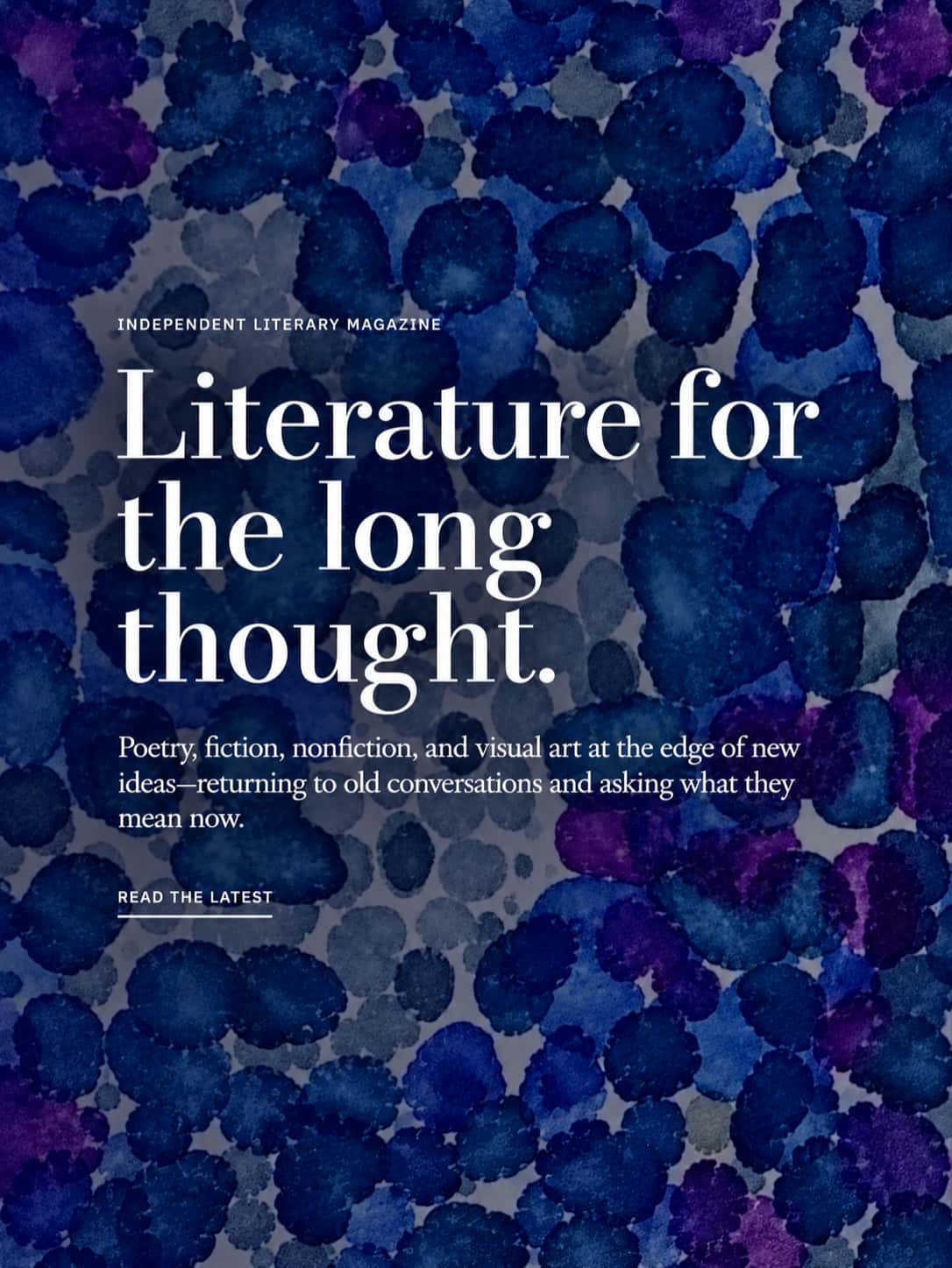 Logo of Ruminations literary magazine