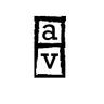 Logo of Afternoon Visitor literary magazine