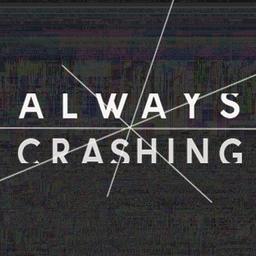 Logo of Always Crashing literary magazine