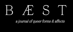 Logo of bæst literary magazine