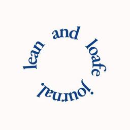 Logo of Lean and Loafe Journal literary magazine