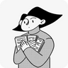 person with lists