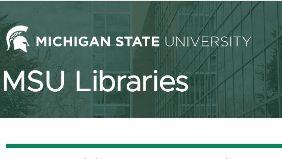 MSU Libraries Short Édition latest issue