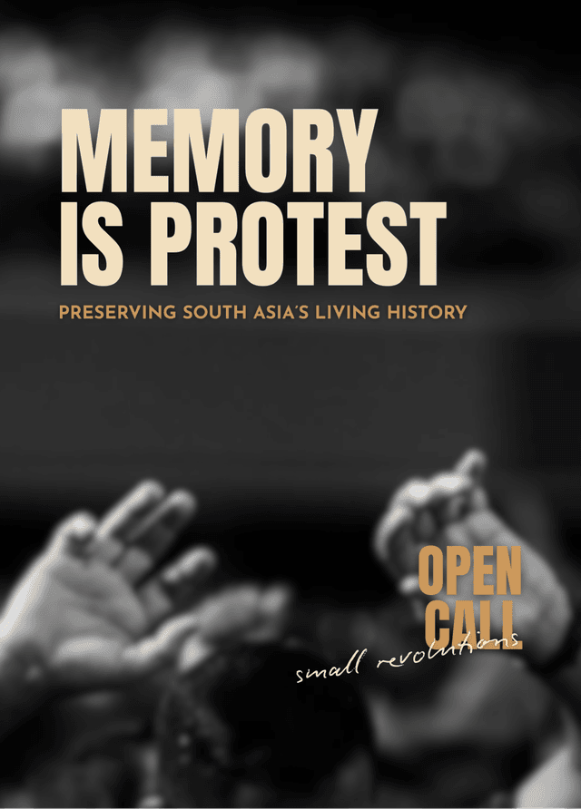 Small Revolutions Archive latest issue