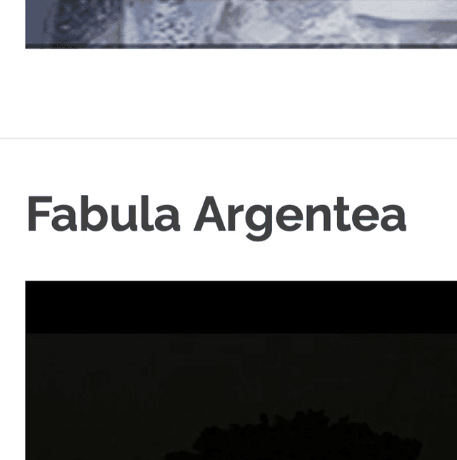 Fabula Argentea latest issue