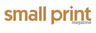 Small Print Magazine logo
