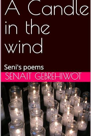 Book cover of A candle in the wind by Seni Gg