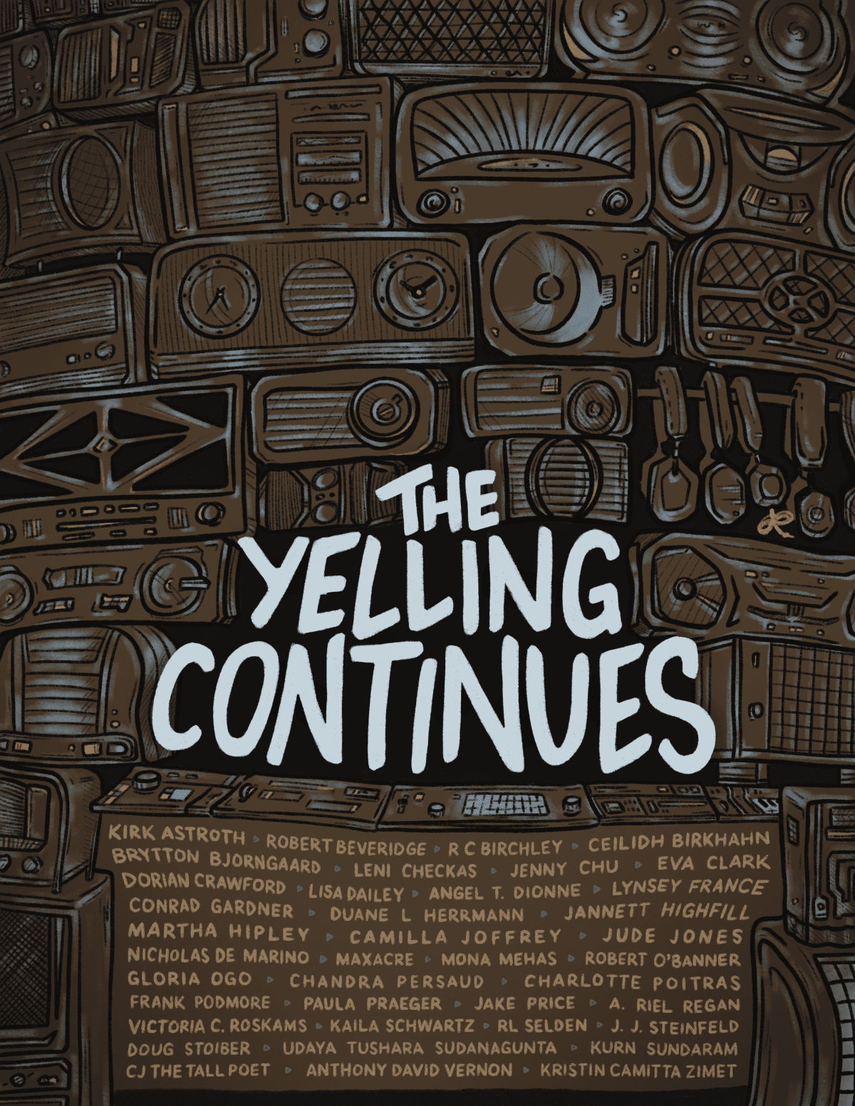 Book cover of THE YELLING CONTINUES by Eva C