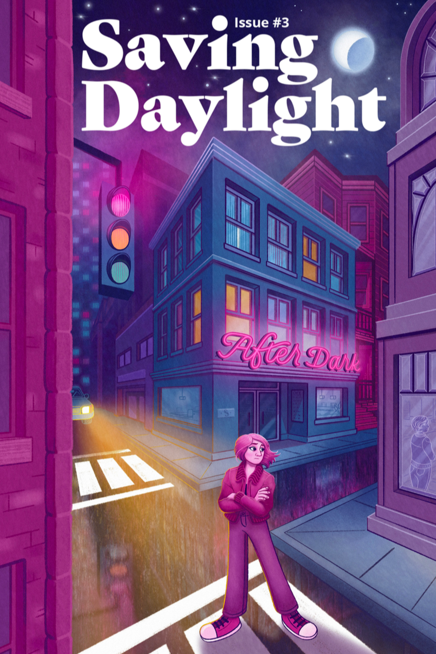 Book cover of Saving Daylight Issue 3: After Dark by Clare Fuller