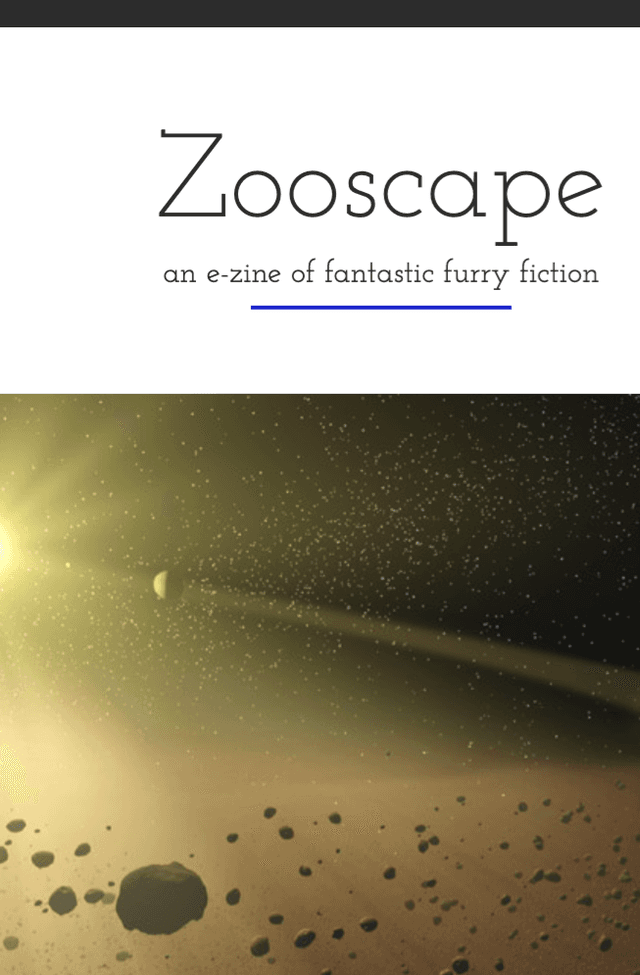 Zooscape: an e-zine of fantastic furry fiction latest issue