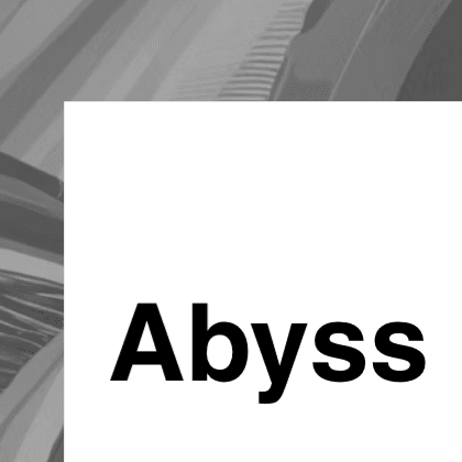 Cover of Abyss Literary Magazine