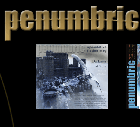 Cover of Penumbric Speculative Fiction Magazine