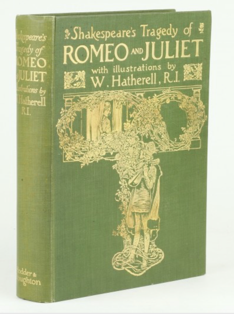 Book cover of Romeo and Juliet by William Shakespeare