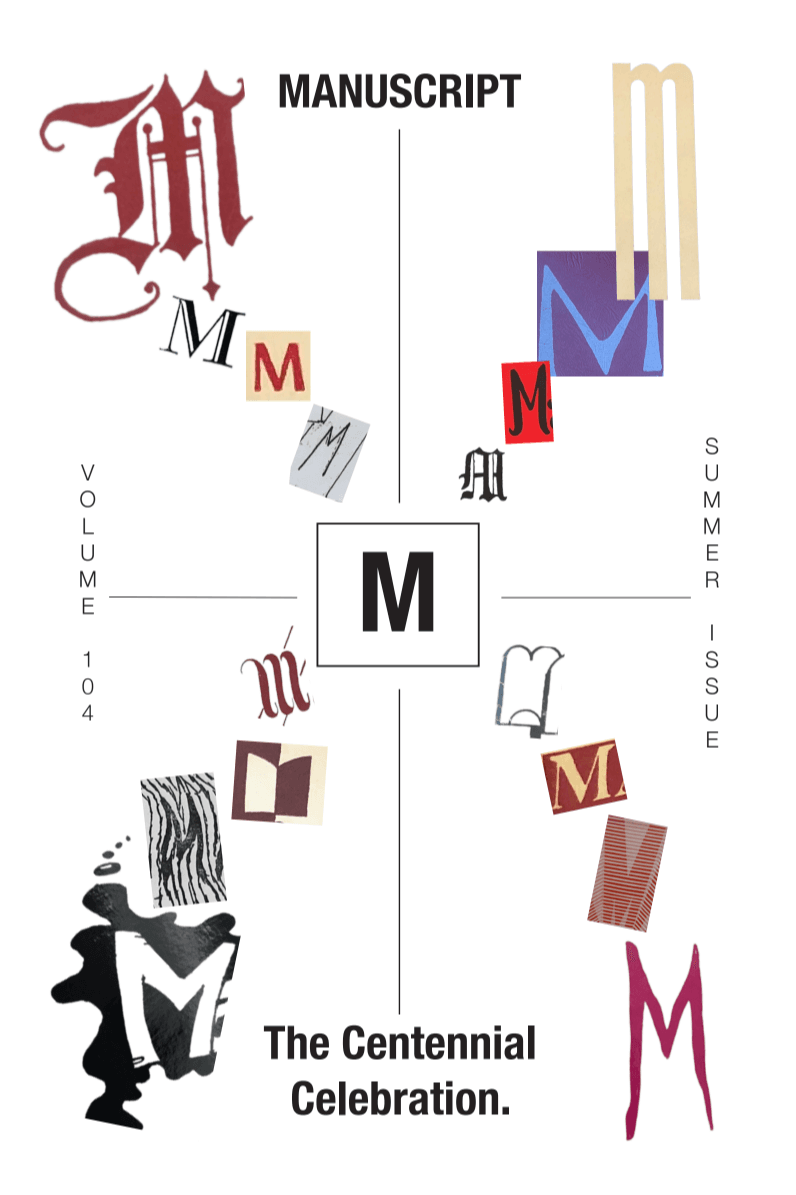Book cover of Manuscript, A Poetry & Art Magazine by Emily Sun