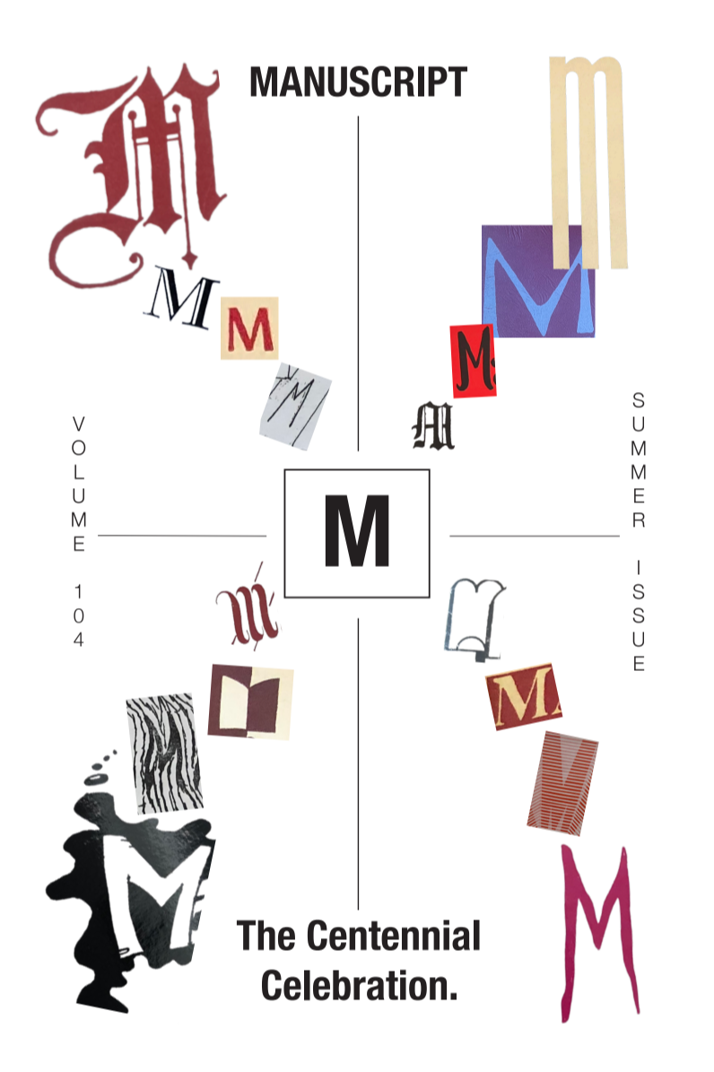 Book cover of Manuscript, A Poetry & Art Magazine by Emily Sun