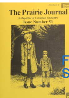The Prairie Journal of Canadian Literature latest issue