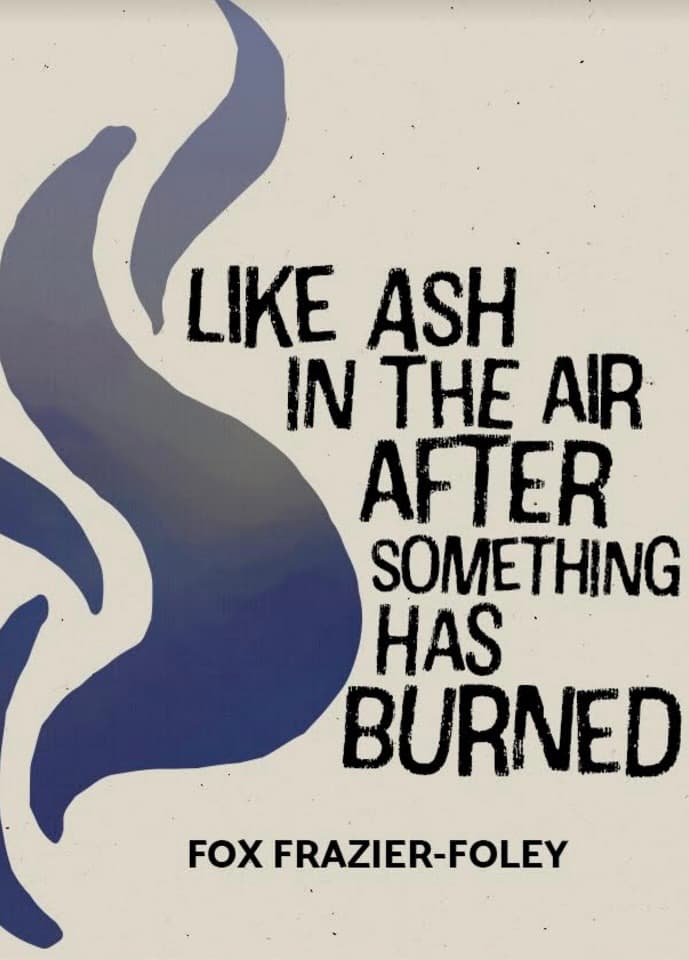Book cover of Like Ash in the Air After Something Has Burned by Fox Frazier