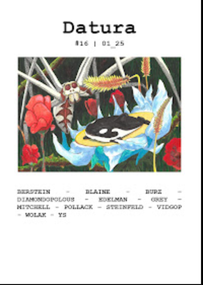 Cover of datura literary journal