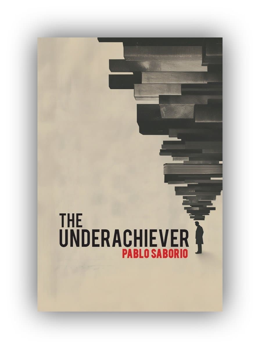 Book cover of The Underachiever by Pablo Saborio