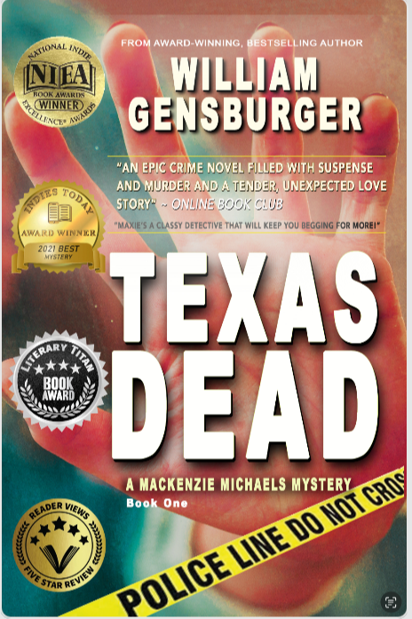 Book cover of Texas Dead by WILLIAM GENSBURGER