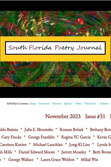 SoFloPoJo - South Florida Poetry Journal latest issue