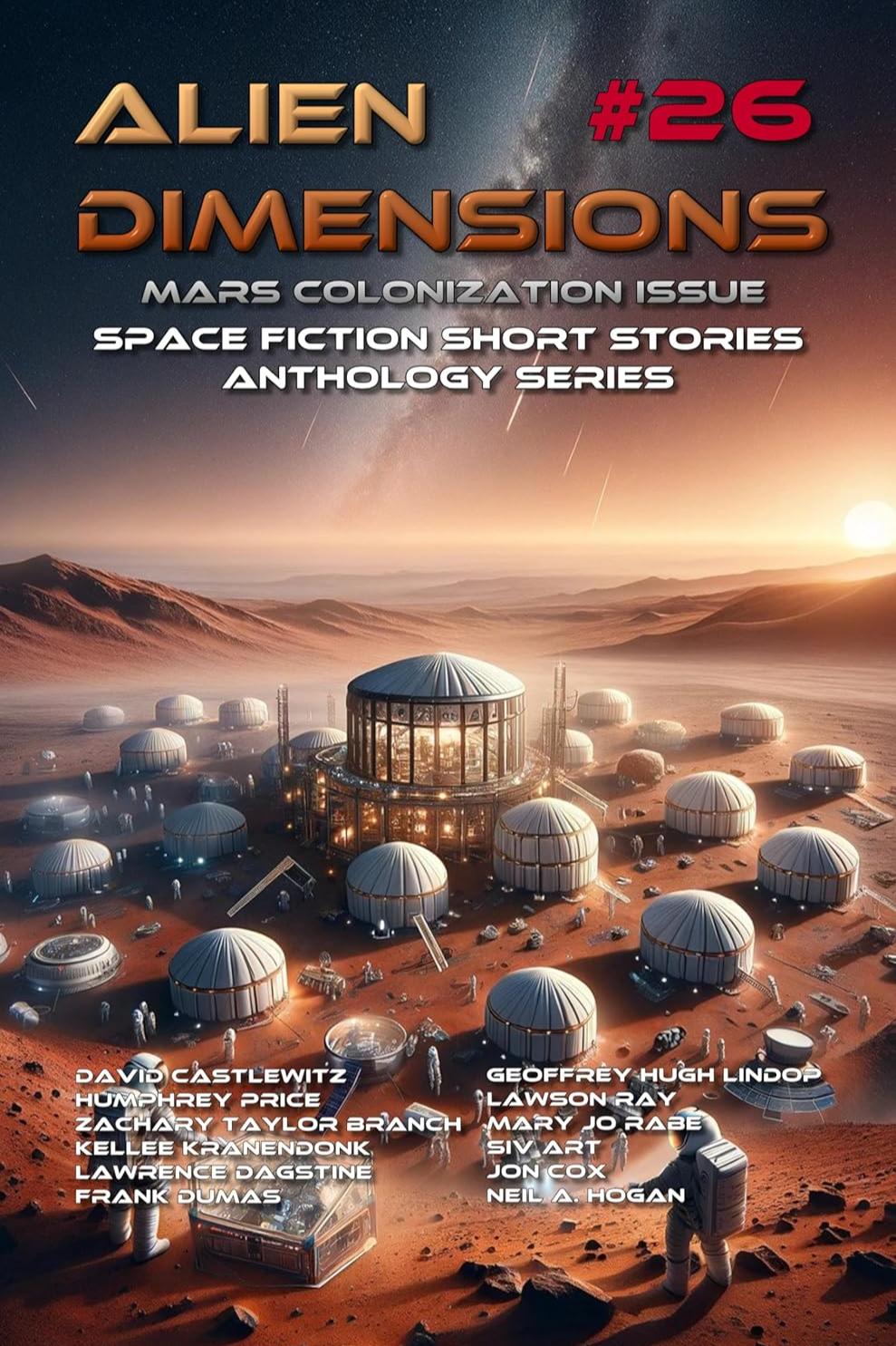 Book cover of Alien Dimensions #26 by Lawrence Dagstine
