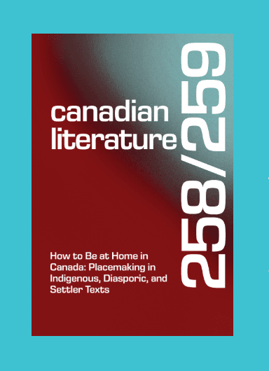 Canadian Literature latest issue