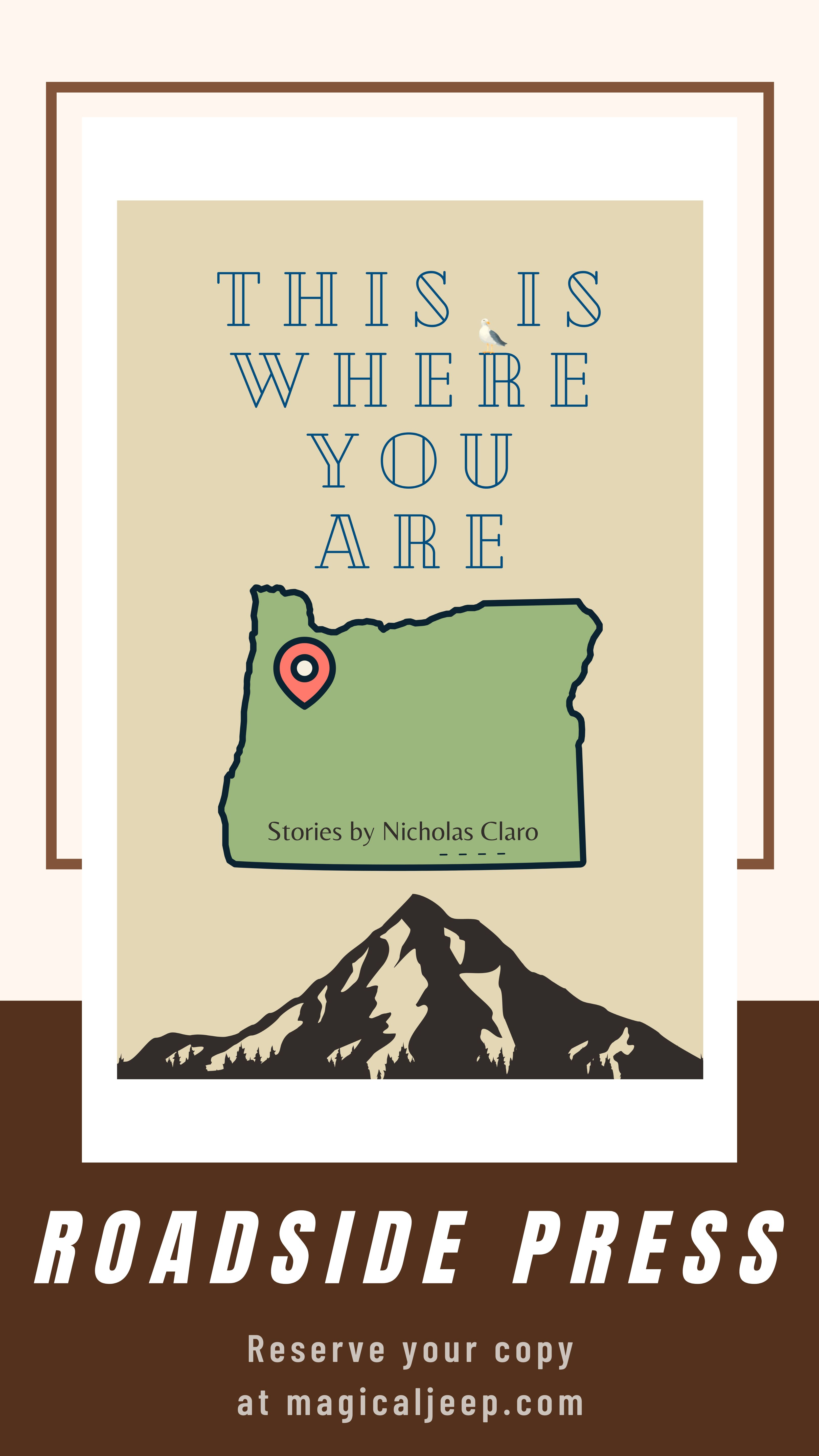 Book cover of This Is Where You Are  by Nicholas Claro