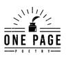One Page Poetry Contest logo
