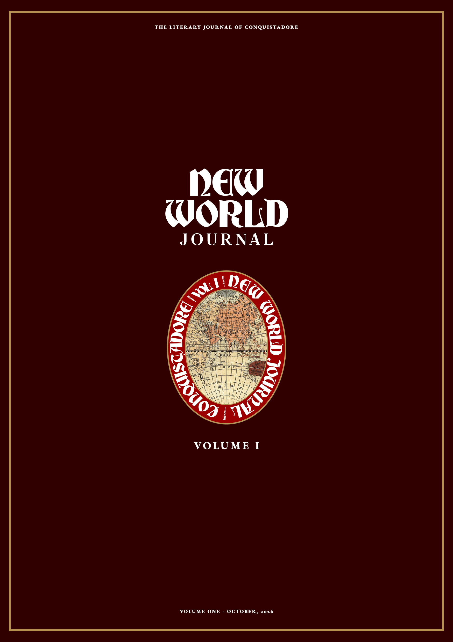 Book cover of New World Journal - Vol. I by Conquistadore Films
