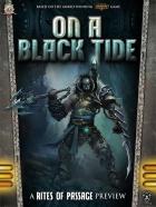 Book cover of On a Black Tide by Aeryn Rudel