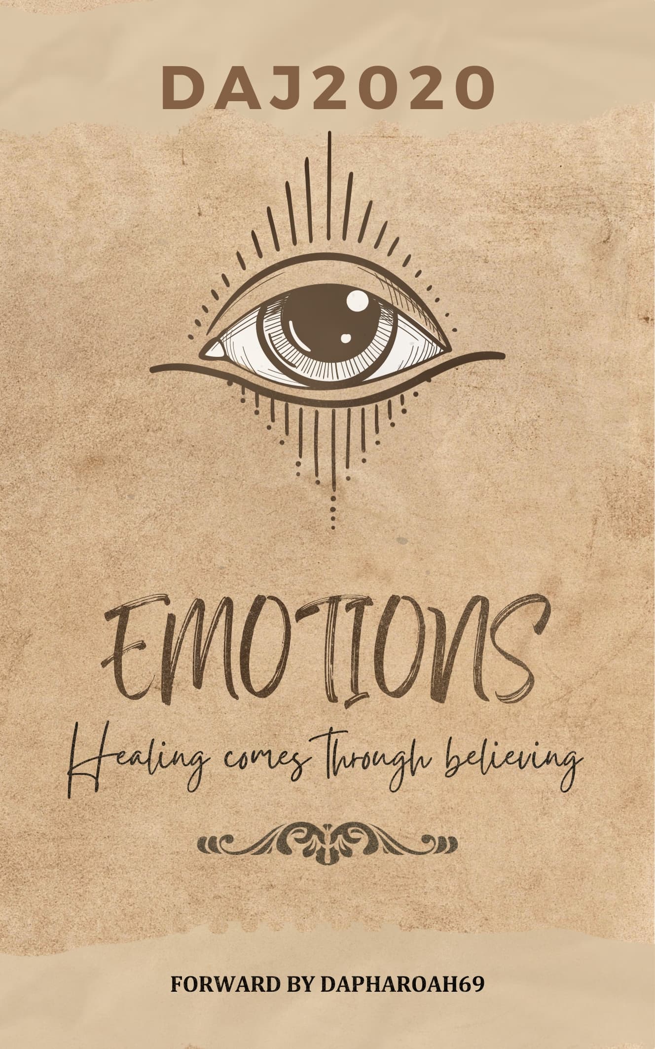 Book cover of EMOTIONS by DAJ 2020