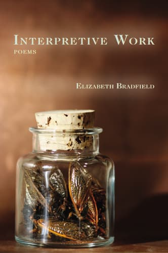 Book cover of Interpretive Work by Elizabeth Bradfield