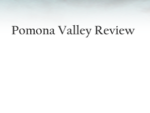 Cover of Pomona Valley Review