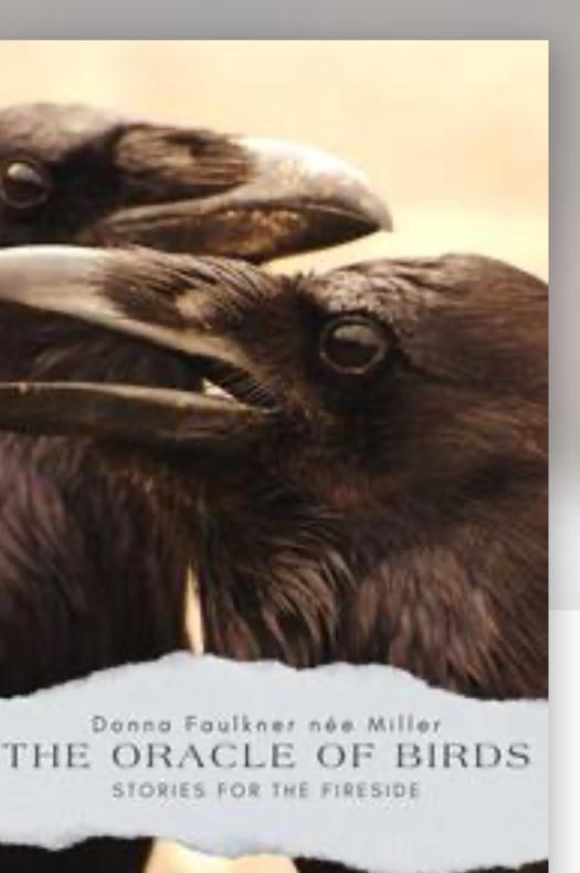 Book cover of The Oracle Of Birds - Stories for the fireside  by Donna Faulkner