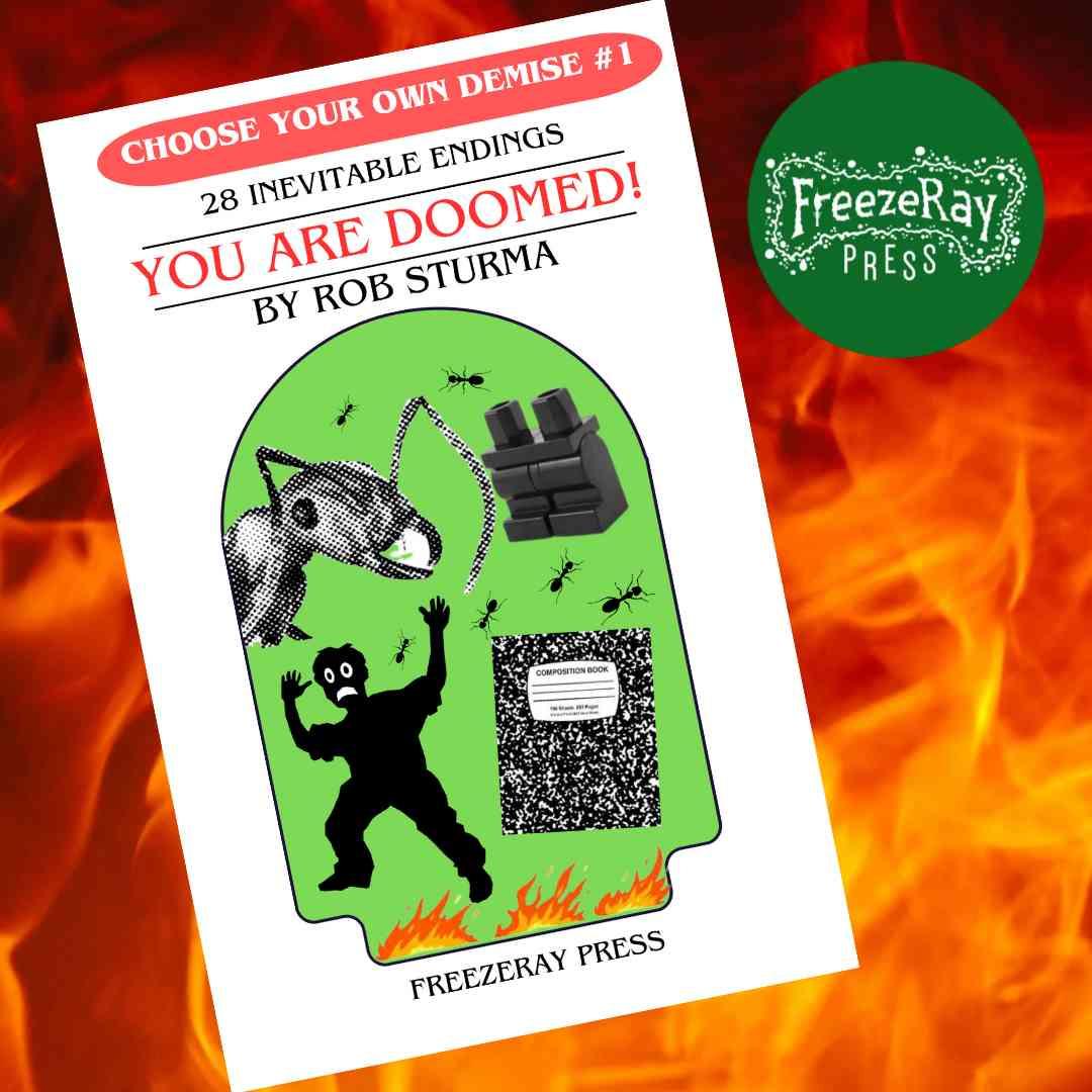 Book cover of You Are Doomed! by Rob Sturma