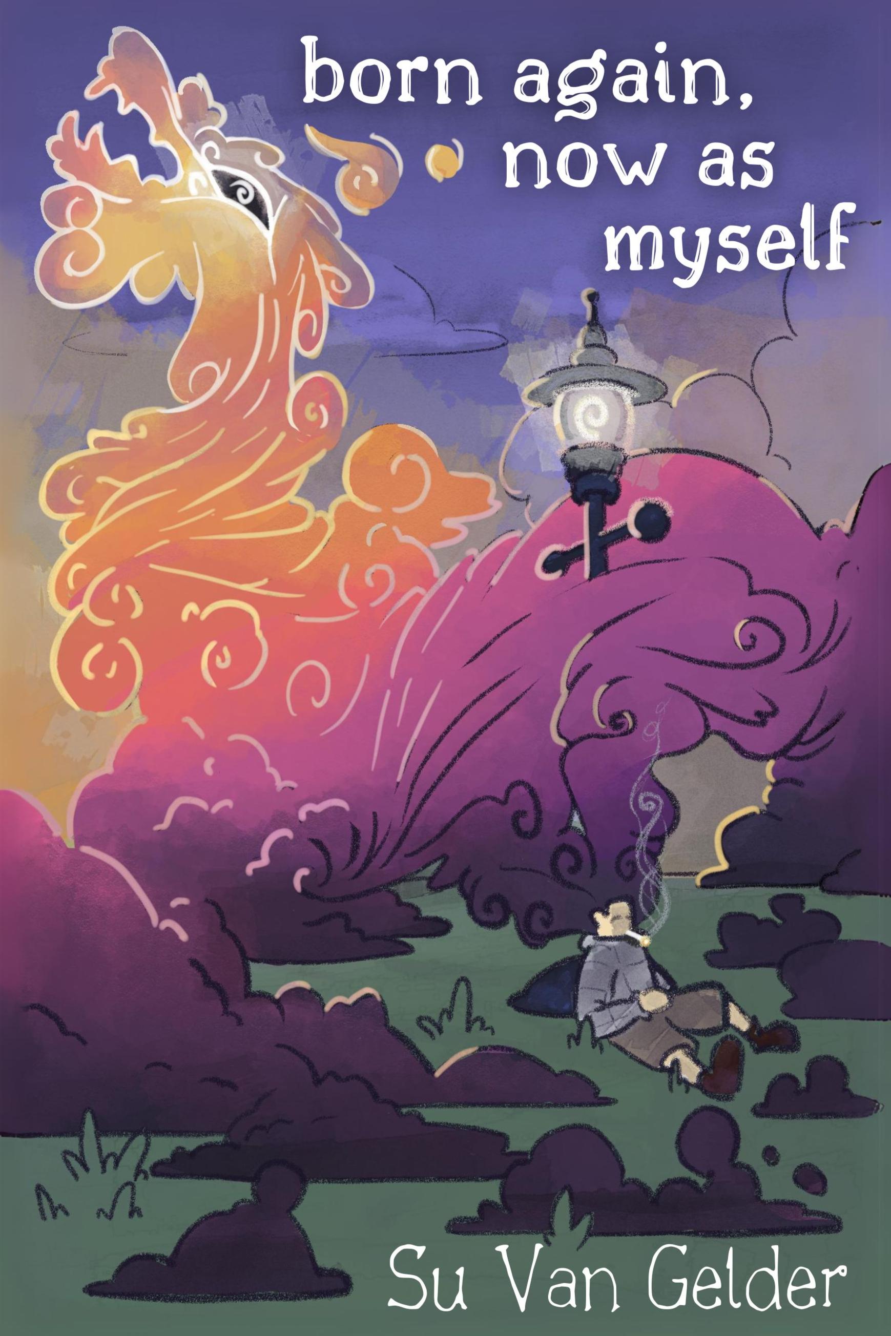 Book cover of born again, now as myself by Su Van Gelder