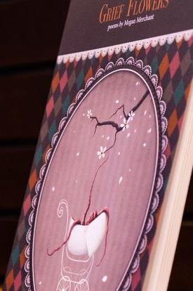 Book cover of Grief Flowers  by meganmerchant