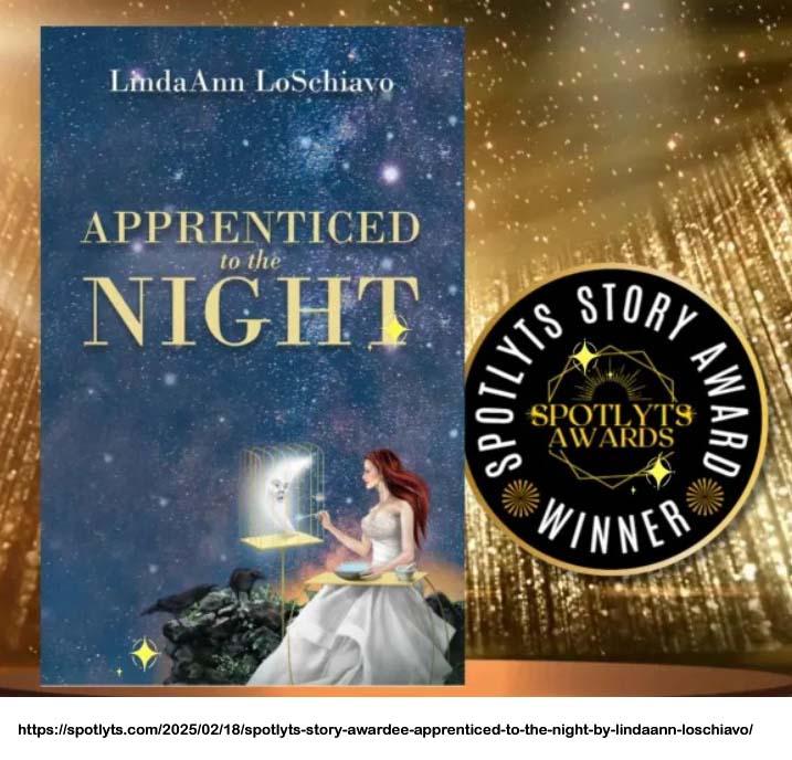 Book cover of Apprenticed to the Night by LindaAnn LoSchiavo