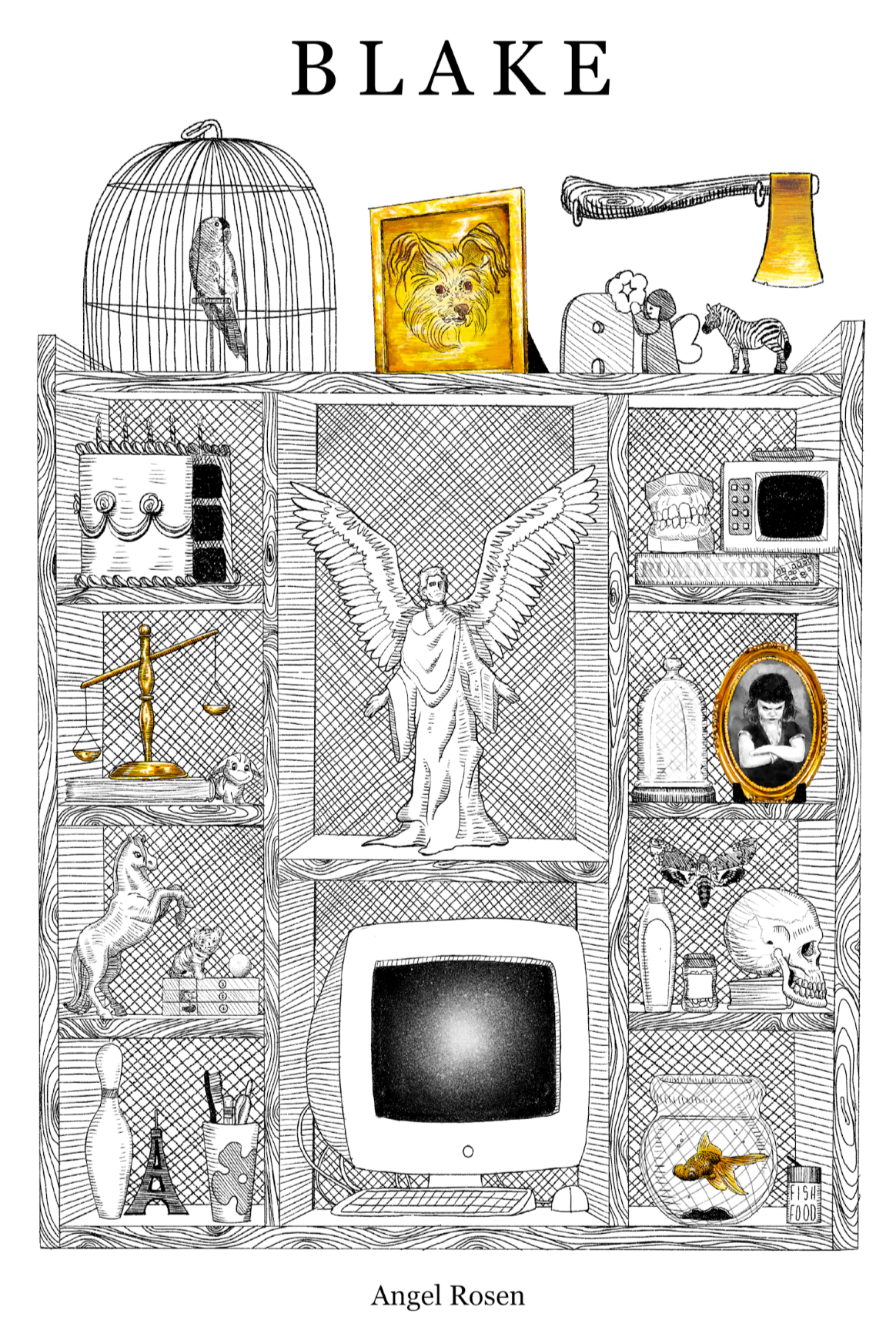 Book cover of Blake by Angel Rosen
