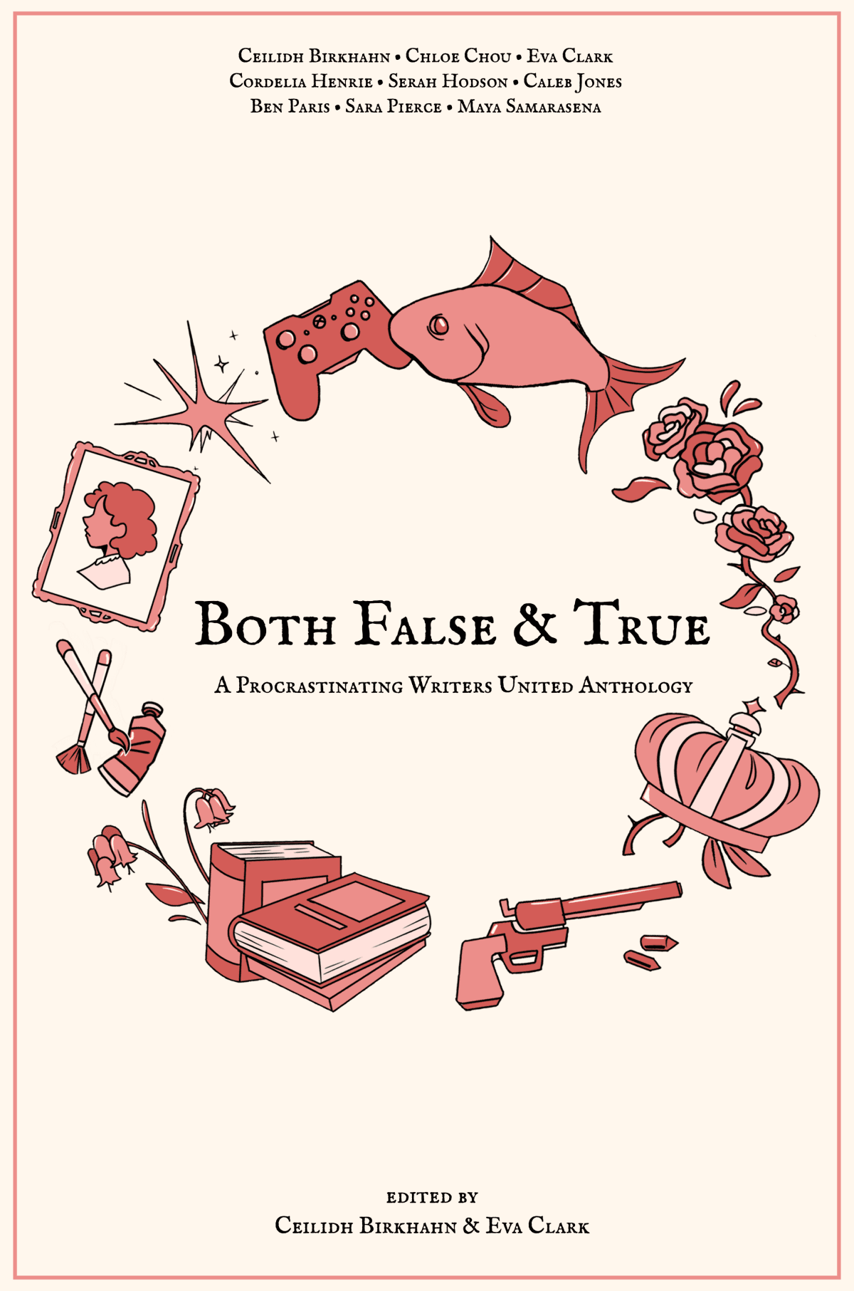 Book cover of Both False & True by Eva C