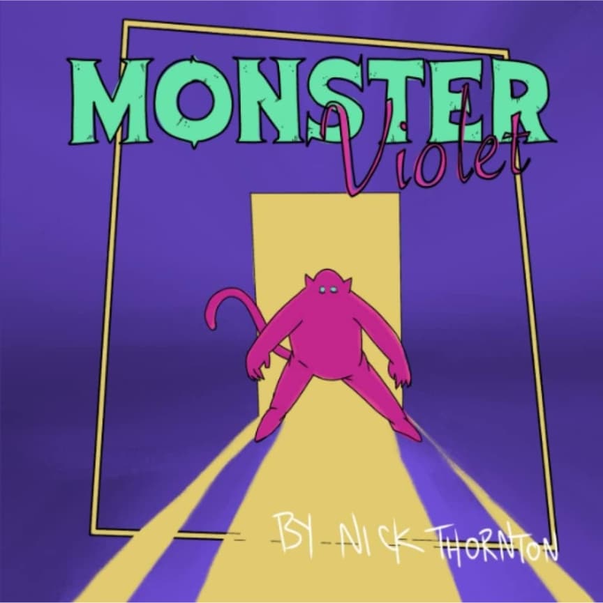Book cover of Monster Violet by Nicholas Thornton