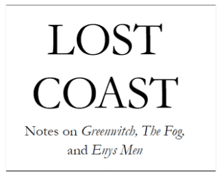 Book cover of Lost Coast: Notes on Greenwitch, The Fog, and Enys Men by Dee Holloway