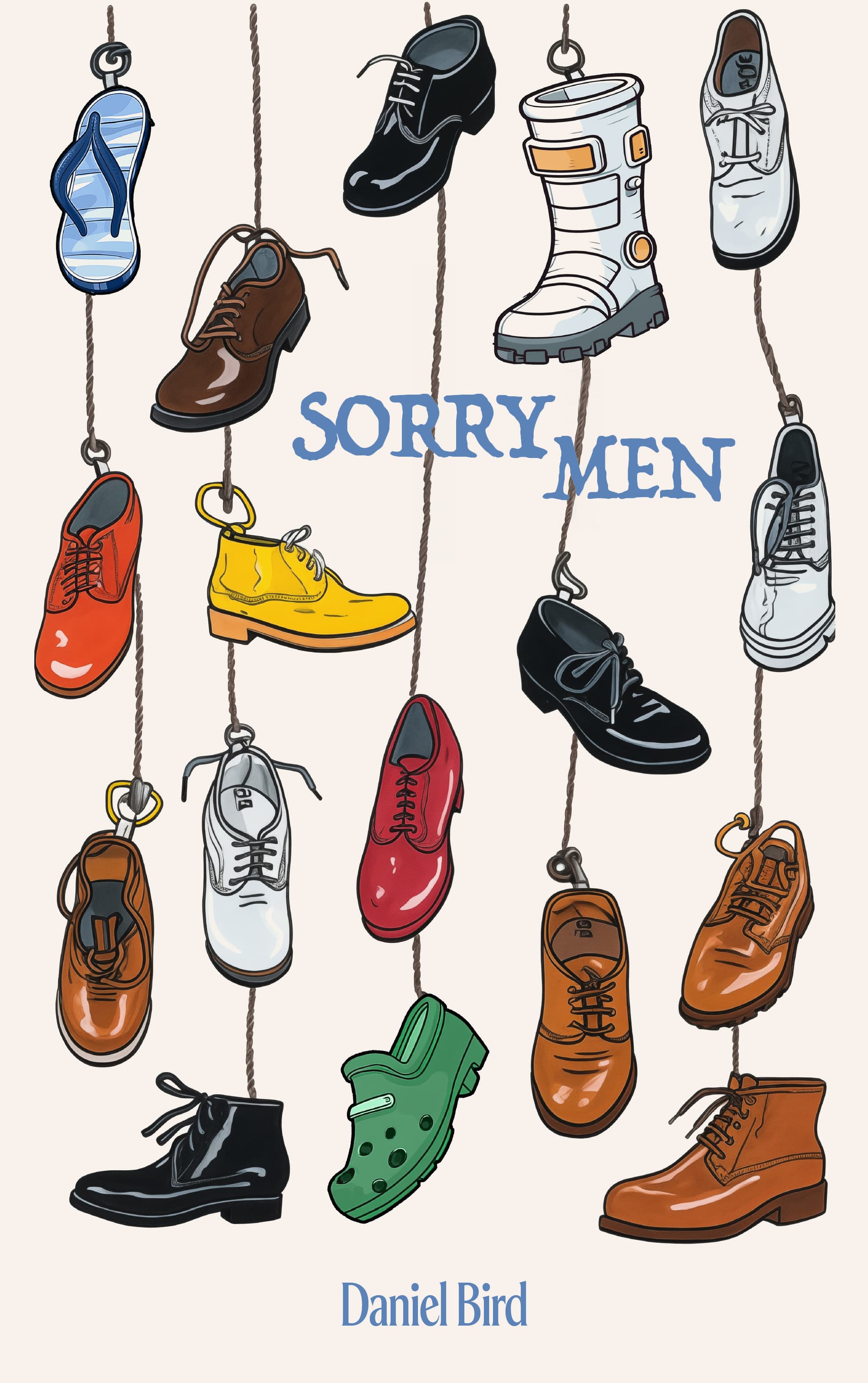 Book cover of Sorry Men by Daniel Bird