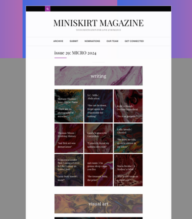 miniskirt magazine latest issue
