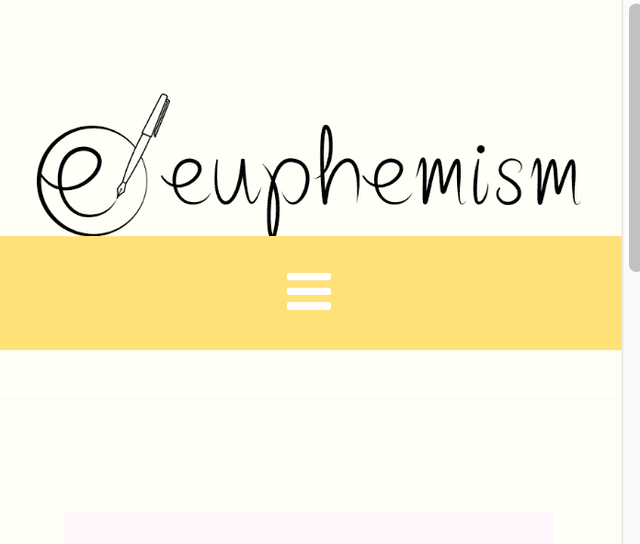 Euphemism latest issue